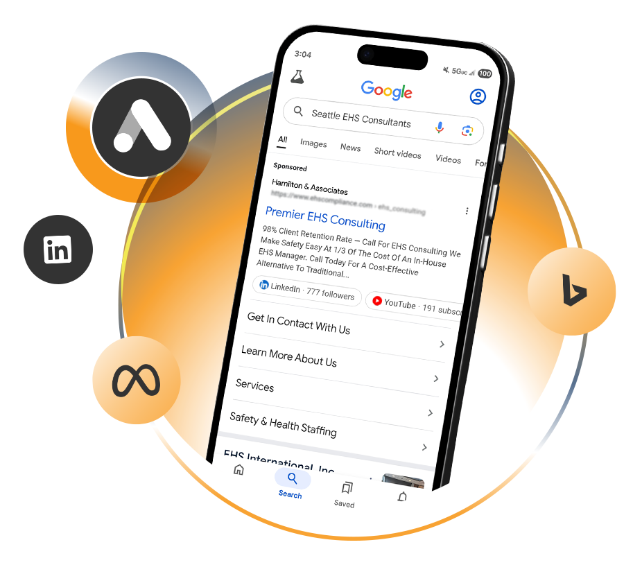 Paid advertising services