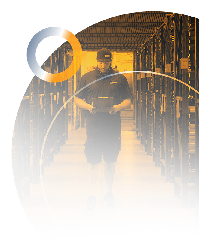 Image of a technician working