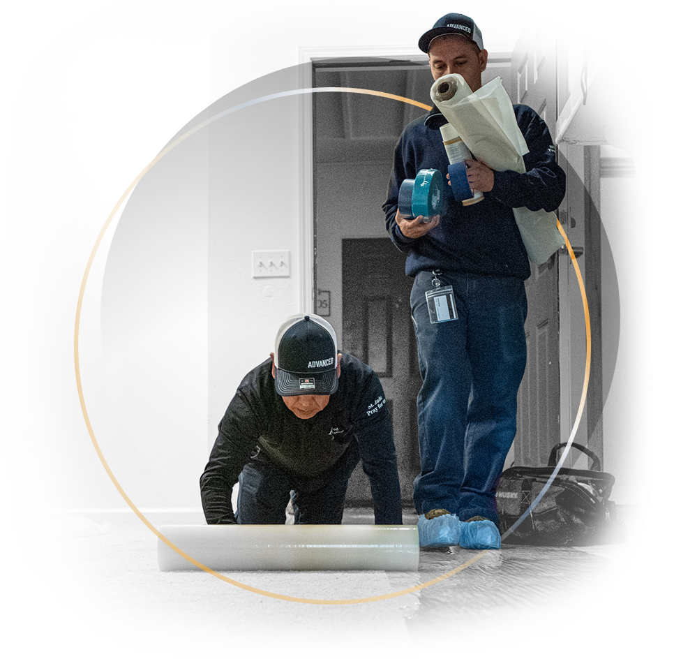 Image of two technicians working